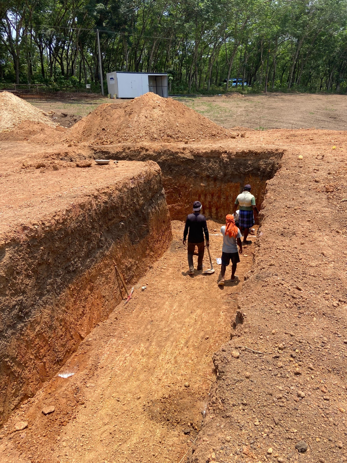Site Excavation & Foundation Layout